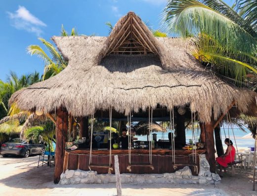 Camping lunas bar Mahahual